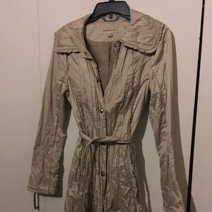 Metalic Shiny Rain Coat